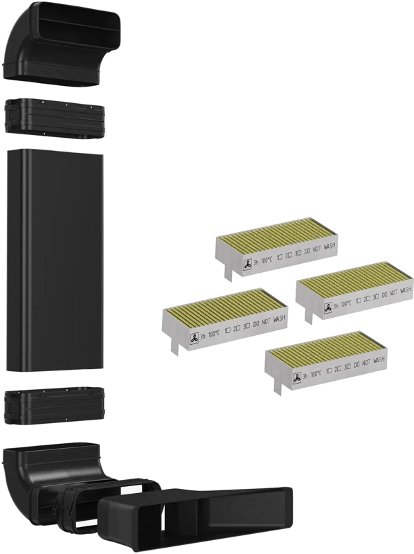 Gaggenau CA082071 — Комплект для рециркуляции с воздуховодом, столешница 70 см