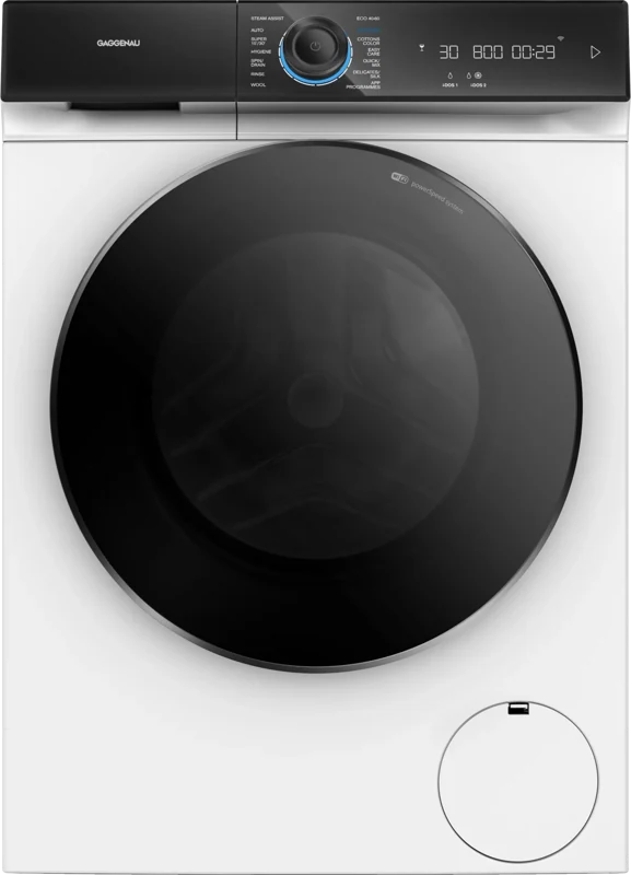 Gaggenau WM260166 — Стиральная машина, загрузка 10 кг, отжим до 1600 об/мин