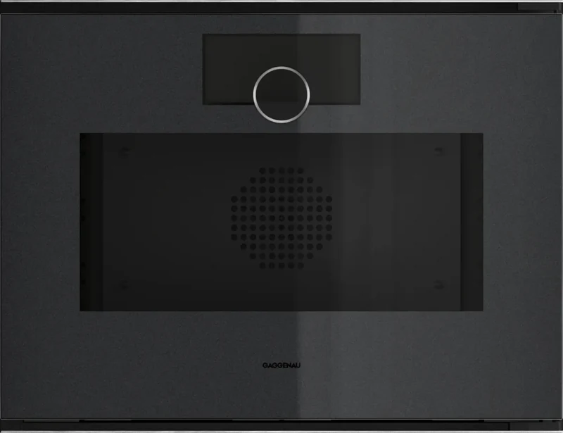 Gaggenau GS240100 — Комбинированный паровой духовой шкаф 60 x 45 см Петли двери справа, отделка Gaggenau Onyx