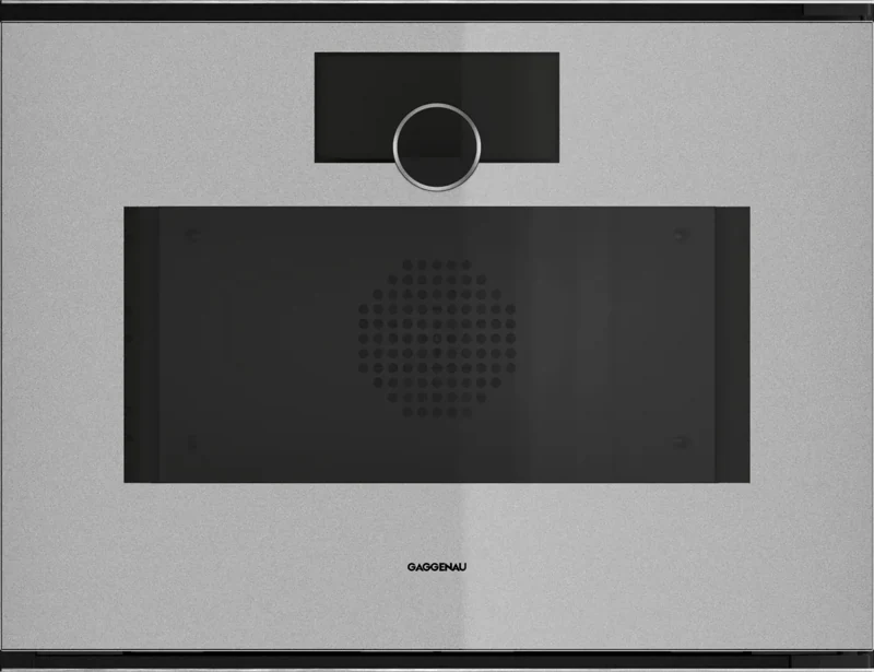 Gaggenau GS240130 — Комбинированный паровой духовой шкаф 60 x 45 см Петли двери справа, отделка Gaggenau Sterling